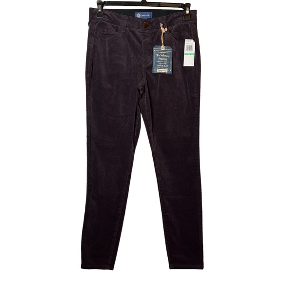 Democracy Corduroy Purple Jeggings Ab Solutions Pants - Picture 12 of 12